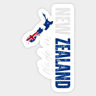 Proud New Zealander, New Zealand flag Sticker